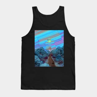 Blue Road Tank Top